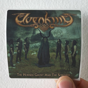 Elvenking The Horned Ghost And The Sorcerer Album Cover Sticker Elvenking The Horned Ghost And The Sorcerer Album Cover Sticker