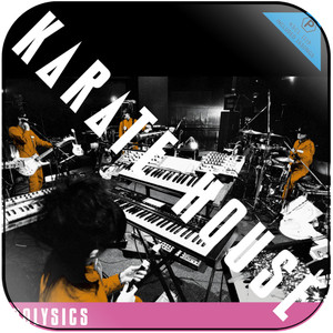 POLYSICS Karate House Album Cover Sticker Album Cover Sticker