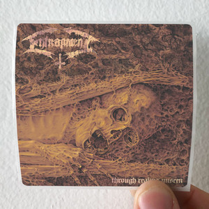 Entrapment Through Realms Unseen Album Cover Sticker