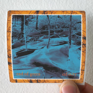 End of Green Infinity Album Cover Sticker End of Green Infinity Album Cover Sticker