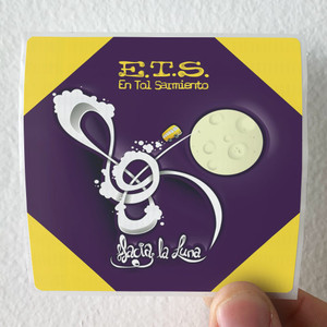 ETS Hacia La Luna Album Cover Sticker