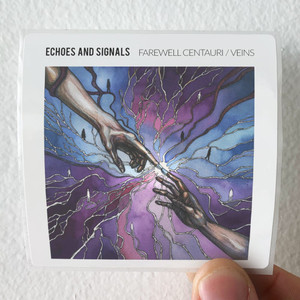 Echoes and Signals Farewell Centauri Veins Album Cover Sticker