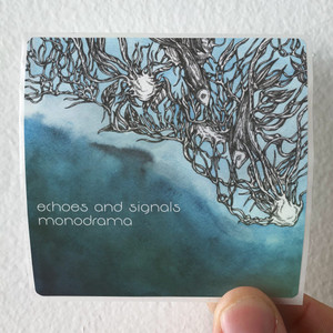 Echoes and Signals Monodrama Album Cover Sticker