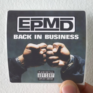 EPMD Back In Business Album Cover Sticker