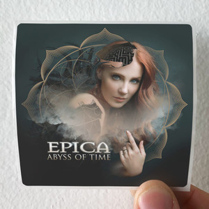Epica Abyss Of Time Album Cover Sticker Epica Abyss Of Time Album Cover Sticker