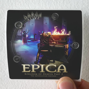 Epica Kingdom Of Heaven Part 3 The Antediluvian Universe Omega Album Cover Sticker