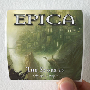 Epica The Score An Epic Journey 2 Album Cover Sticker Epica The Score An Epic Journey 2 Album Cover Sticker