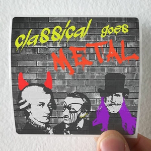 Epica Classical Goes Metal Metal Covers Of Classical Songs By Epic Album Cover Sticker