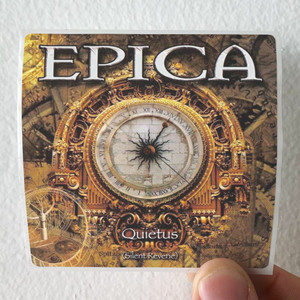 Epica Quietus Silent Reverie Album Cover Sticker