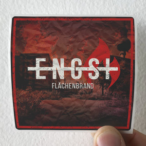 Engst Flchenbrand Album Cover Sticker