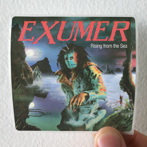 Exumer Possessed By Fire Rising From The Sea Album Cover Sticker