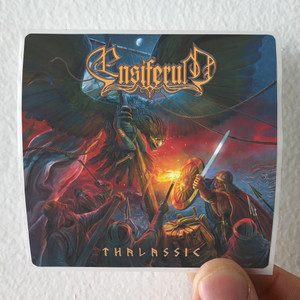 Ensiferum Thalassic Album Cover Sticker Ensiferum Thalassic Album Cover Sticker