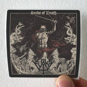 Evoke Seeds Of Death Album Cover Sticker