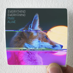 Everything Everything Man Alive Album Cover Sticker Everything Everything Man Alive Album Cover Sticker