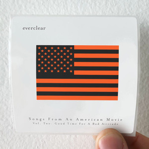 Everclear Songs From An American Movie Volume 2 Good Time For A Bad At Album Cover Sticker