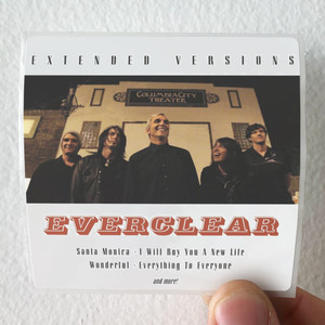 Everclear Extended Versions Album Cover Sticker Everclear Extended Versions Album Cover Sticker