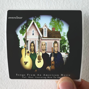 Everclear Songs From An American Movie Volume 1 Learning How To Smile Album Cover Sticker