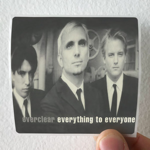 Everclear Everything To Everyone Album Cover Sticker Everclear Everything To Everyone Album Cover Sticker