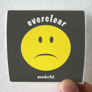 Everclear Wonderful Album Cover Sticker