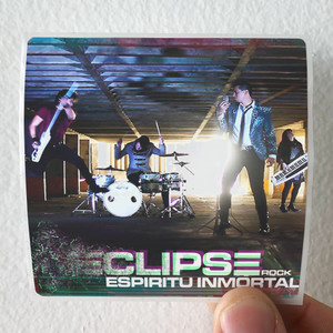 Eclipse Rock Espritu Inmortal Album Cover Sticker Eclipse Rock Espritu Inmortal Album Cover Sticker