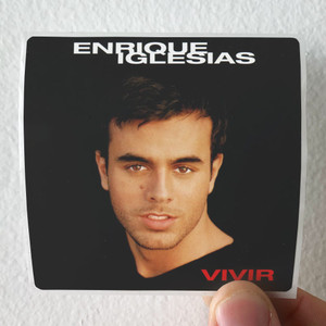 Enrique Iglesias Vivir Album Cover Sticker