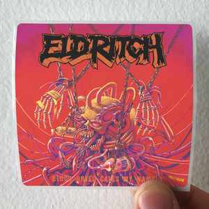 邦楽 ELDRITCH / BLOOD BREED CALLS MY NAME Eldritch Blood Breed Calls My Name Album Cover T-Shirt Black