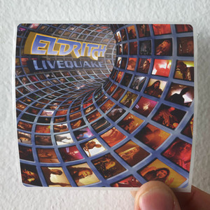 Eldritch Livequake Album Cover Sticker