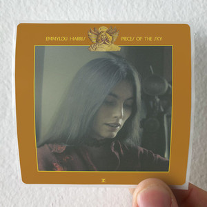 Emmylou Harris Pieces Of The Sky Album Cover Sticker Emmylou Harris Pieces Of The Sky Album Cover Sticker
