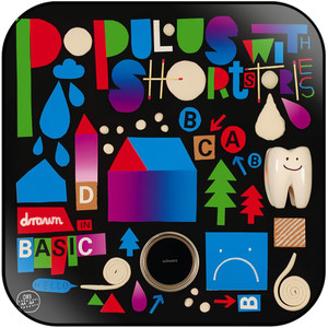 Populous Drawn In Basic Album Cover Sticker Album Cover Sticker