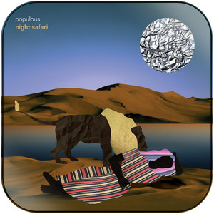 Populous Night Safari Album Cover Sticker Album Cover Sticker