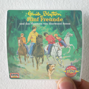 Enid Blyton Fnf Freunde Episode 52 Und Das Phantom Von Sherwood Forest Album Cover Sticker Enid Blyton Fnf Freunde Episode 52 Und Das Phantom Von Sherwood Forest Album Cover Sticker