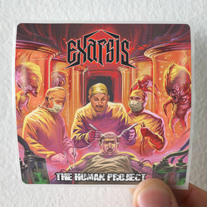 Exarsis The Human Project Album Cover Sticker