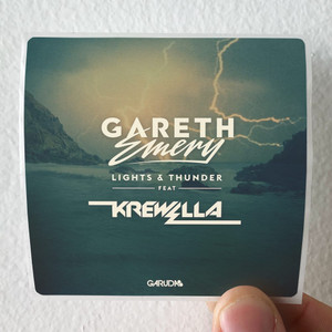Gareth Emery Lights Thunder 1 Album Cover Sticker