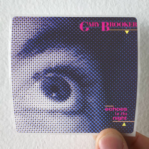 Gary Brooker Echoes In The Night Album Cover Sticker Gary Brooker Echoes In The Night Album Cover Sticker