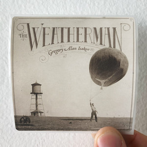 Gregory Alan Isakov The Weatherman Album Cover Sticker Gregory Alan Isakov The Weatherman Album Cover Sticker