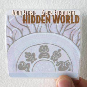 Gary Stroutsos Hidden World Album Cover Sticker