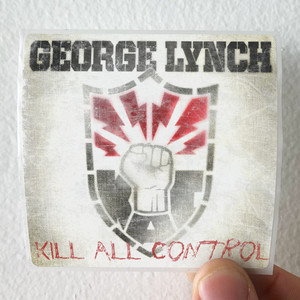 George Lynch Kill All Control Album Cover Sticker