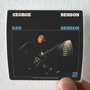 George Benson Bad Benson Album Cover Sticker George Benson Bad Benson Album Cover Sticker