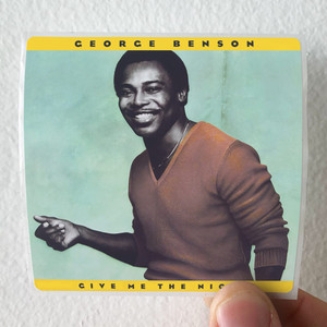 George Benson Give Me The Night Album Cover Sticker
