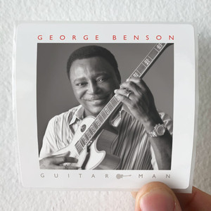 George Benson Guitar Man Album Cover Sticker George Benson Guitar Man Album Cover Sticker