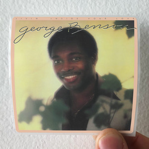 George Benson Livin Inside Your Love Album Cover Sticker