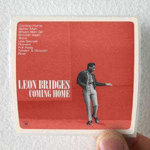 Leon Bridges Coming Home Album Cover Sticker