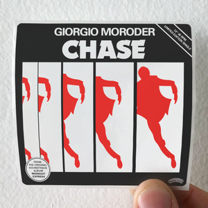 Giorgio Moroder The Chase Album Cover Sticker Giorgio Moroder The Chase Album Cover Sticker