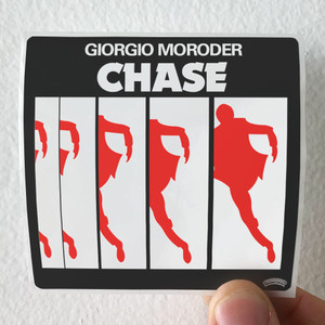 Giorgio Moroder The Chase 1 Album Cover Sticker Giorgio Moroder The Chase 1 Album Cover Sticker