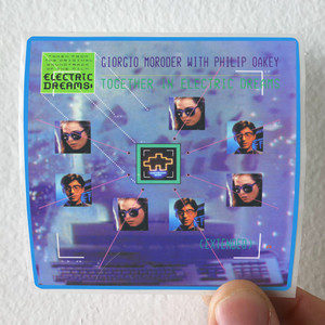Giorgio Moroder Together In Electric Dreams Album Cover Sticker