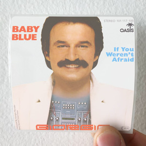 Giorgio Moroder Baby Blue Album Cover Sticker Giorgio Moroder Baby Blue Album Cover Sticker