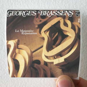 Georges Brassens Volume 1 La Mauvaise Rputation Album Cover Sticker Georges Brassens Volume 1 La Mauvaise Rputation Album Cover Sticker