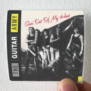 Guitar Army Going Out Of My Head Album Cover Sticker Guitar Army Going Out Of My Head Album Cover Sticker