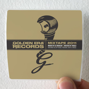 Golden Era Golden Era Mixtape 2011 Album Cover Sticker Golden Era Golden Era Mixtape 2011 Album Cover Sticker