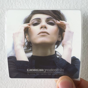 Giorgia Greatest Hits Le Cose Non Vanno Mai Come Credi Album Cover Sticker Giorgia Greatest Hits Le Cose Non Vanno Mai Come Credi Album Cover Sticker